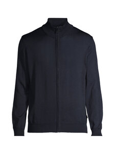 SAND Copenhagen - Ingram Modern fit adīta vilnas jaka - 590 DARK NAVY BLUE | Stockmann