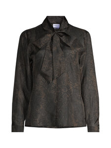 Marella - Mlsnastro-paitapusero - 006 BROWN PYTHON PRINT | Stockmann
