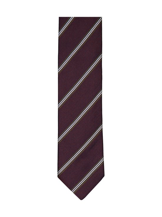 Eton - Siidilips Striped Woven - 58 DARK RED | Stockmann - photo 1