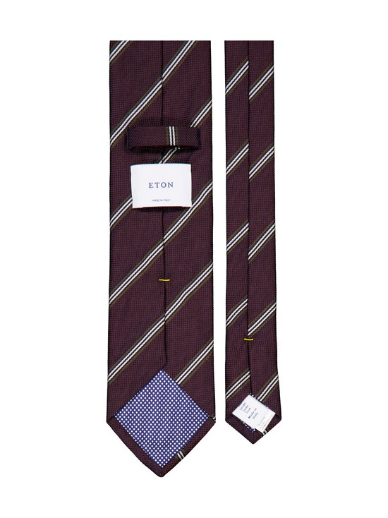 Eton - Siidilips Striped Woven - 58 DARK RED | Stockmann - photo 2