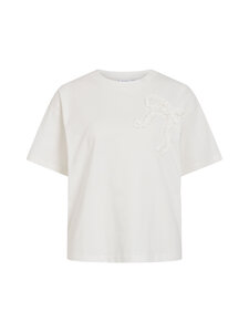 Vila - Vimonie Big Bow t-paita - SNOW WHITE DETAIL:DTM BOW | Stockmann