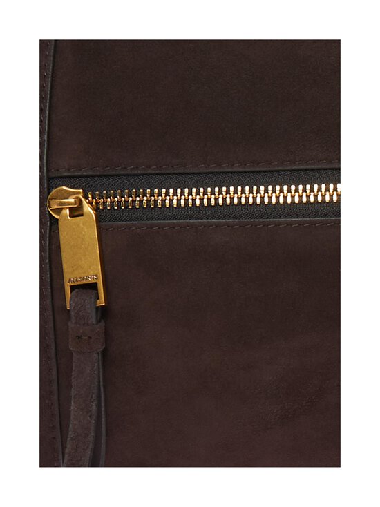 Allsaints - Vega Shoulder zamšādas soma - BITTER BROWN | Stockmann - photo 4