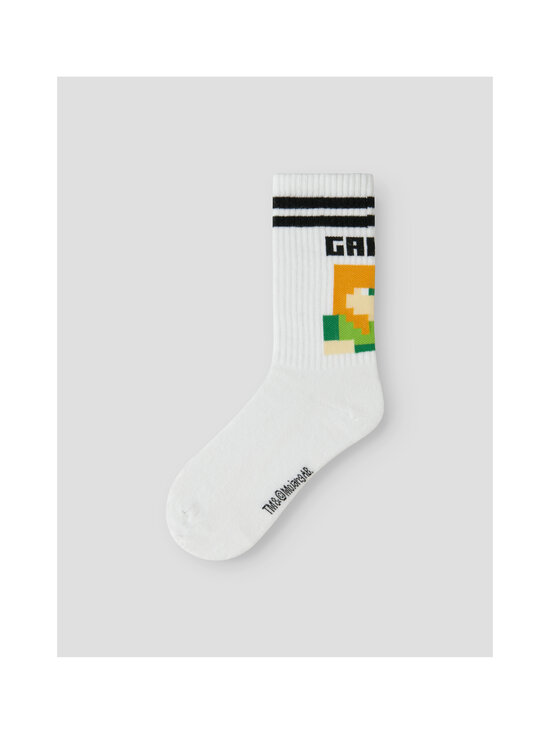 Name It - NkmJakobsen Minecraft -tennissukat 2-pack - BRIGHT WHITE PACK:2P | Stockmann - photo 4
