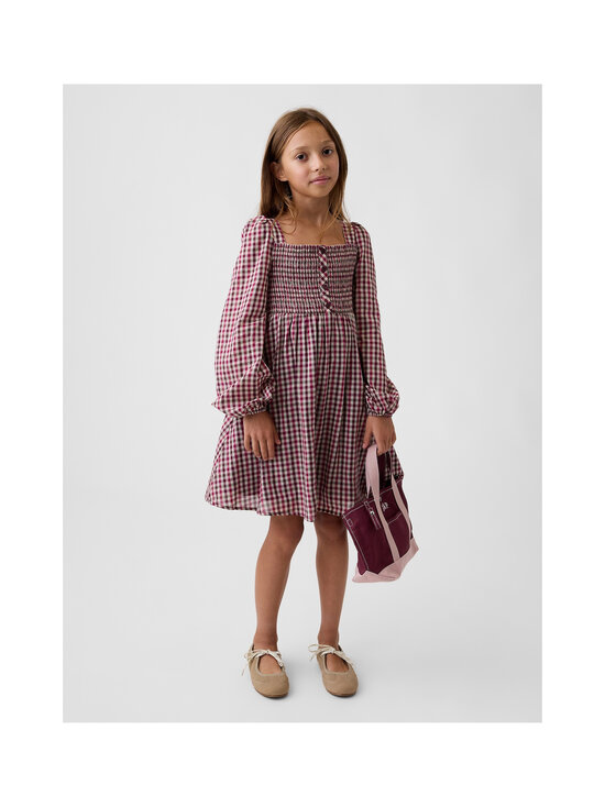 GAP - Smocked-mekko - RED PLAID | Stockmann - photo 4
