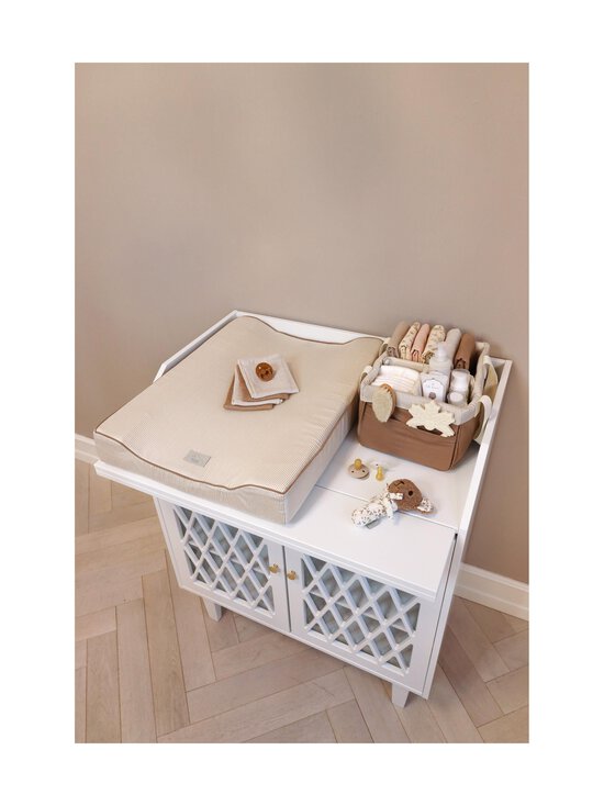 Cam Cam Copenhagen - Diaper Caddy- vaippa- ja tarvikelokero - CLASSIC STRIPES CAMEL | Stockmann - photo 3