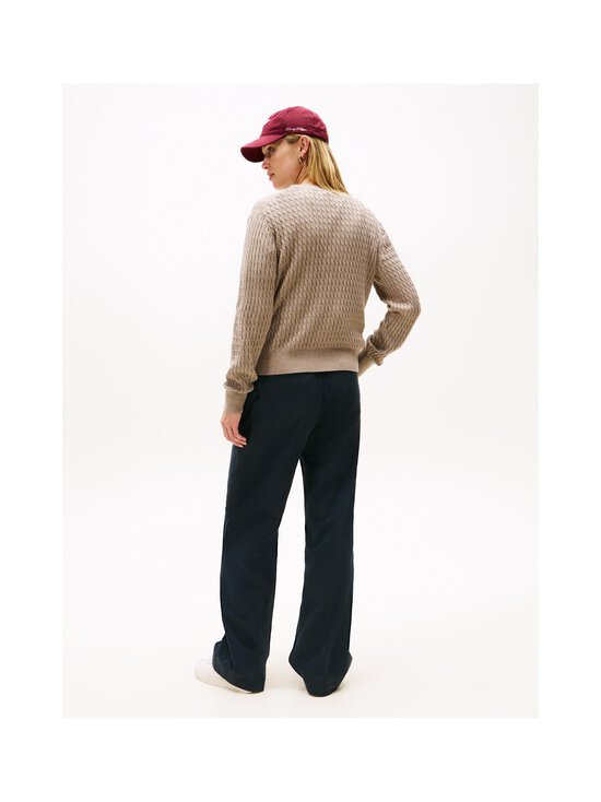 Tommy Hilfiger - Palmikkoes kampsun - ADL HEATHERED TAUPE | Stockmann - photo 4