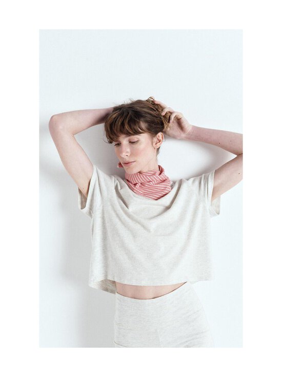 American Vintage - Ypawood t-paita - GRISCH GRIS CHINE | Stockmann - photo 4