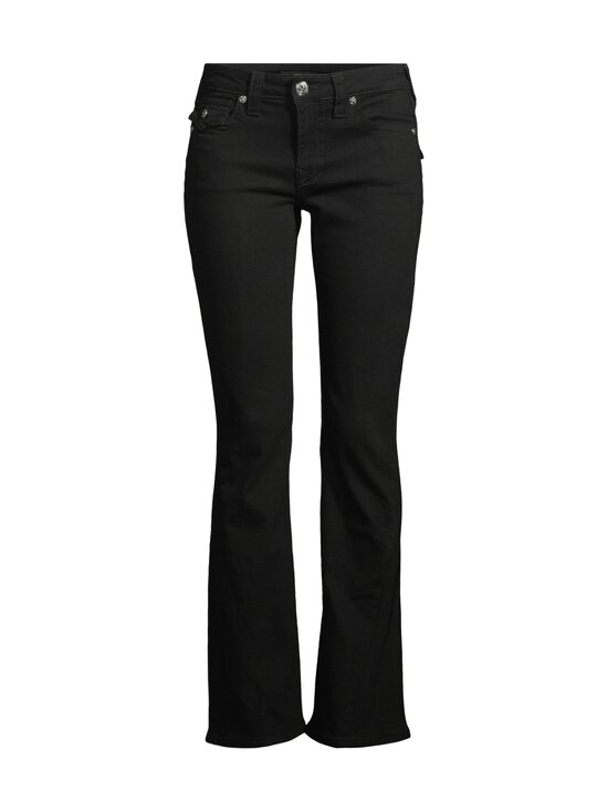 True Religion - Joey Mid Rise Flare Flap -farkut - BLACK BODY RINSE | Stockmann - photo 1