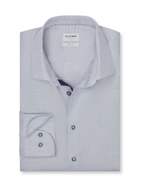 Olymp - Body Fit Micro-check krekls - 18 MARINE | Stockmann - photo 6