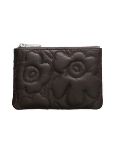 Marimekko - Pouch Unikko -lompakko - 880 DARK BROWN | Stockmann