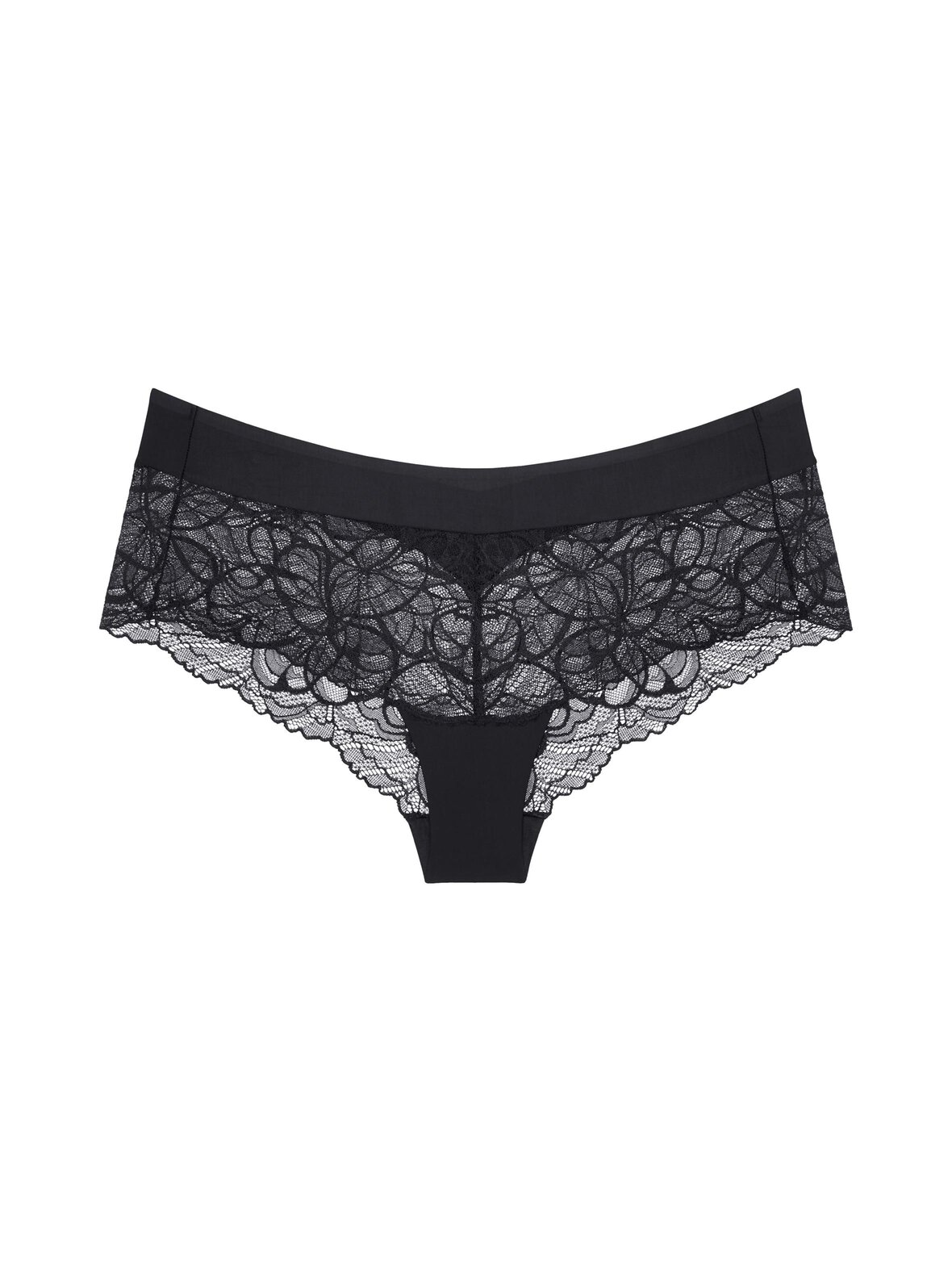 Body make-up illusion lace shorty - alushousut