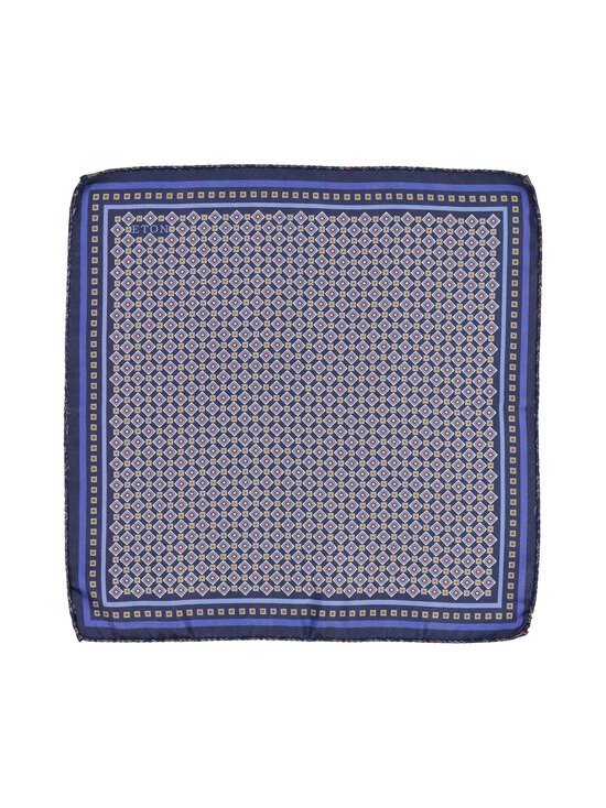 Eton - Medallion Double Print -silkkitaskuliina - 29 NAVY | Stockmann - photo 1