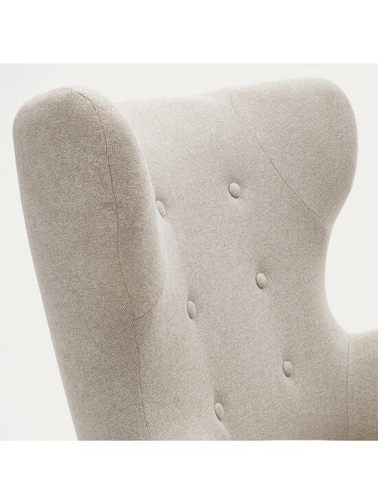 Kave Home - Patio-nojatuoli beige chenille-kangas - BEIGE | Stockmann - photo 5
