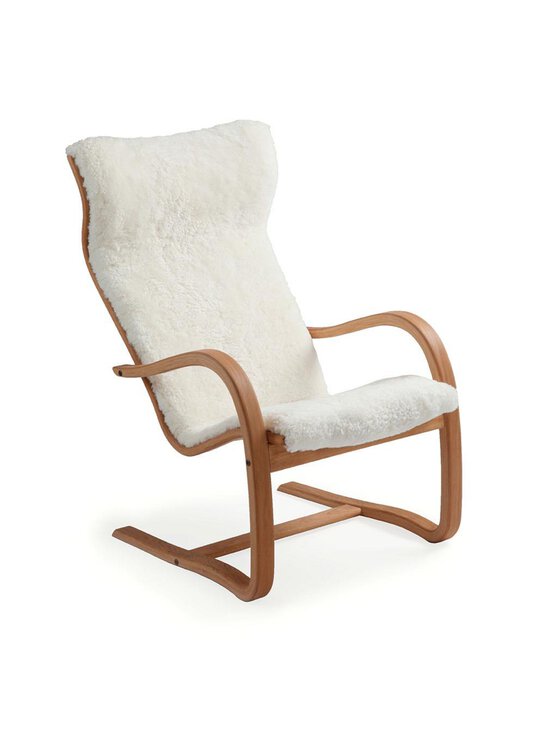 Conform - Gazell-nojatuoli lampaankarva luonnonvalkoinen / öljytty tammi - WHITE | Stockmann - photo 1