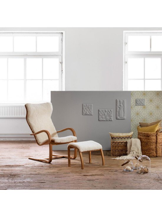 Conform - Gazell-nojatuoli lampaankarva luonnonvalkoinen / öljytty tammi - WHITE | Stockmann - photo 2