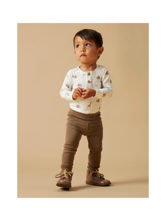 Lil' Atelier - Bodi NbmGayo Elm Slim - COCONUT MILK AOP:ANIMALS AFRICAN | Stockmann - photo 4