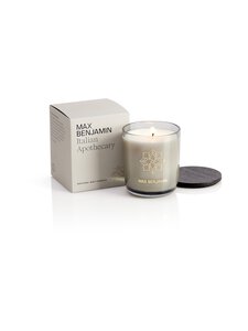 Max Benjamin - Italian Apothecary -luksuskynttilä kannella 210 g - LIGHT GREY | Stockmann