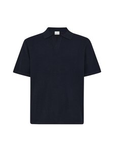 Knowledge Cotton Apparel - Organic Cotton Polo t-paita - 1412 NIGHT SKY | Stockmann