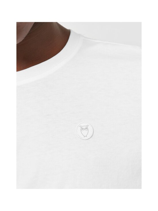 Knowledge Cotton Apparel - T-särk Badge - WHITE | Stockmann - photo 6