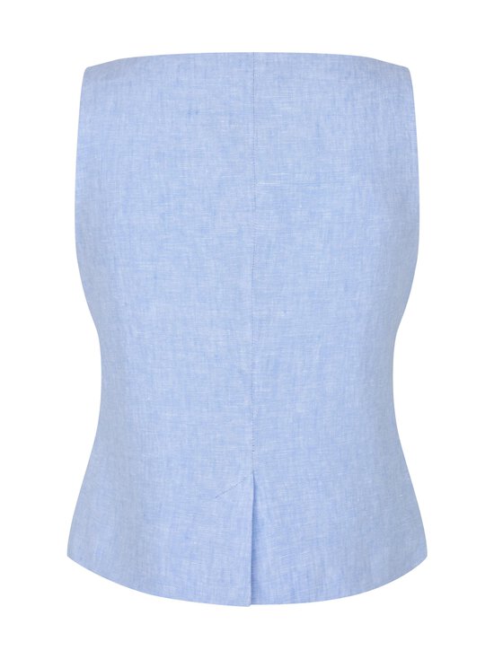 Samsoe Samsoe - Saloves-pellavaliivi - CLR002585 BEL AIR BLUE MEL. | Stockmann - photo 2