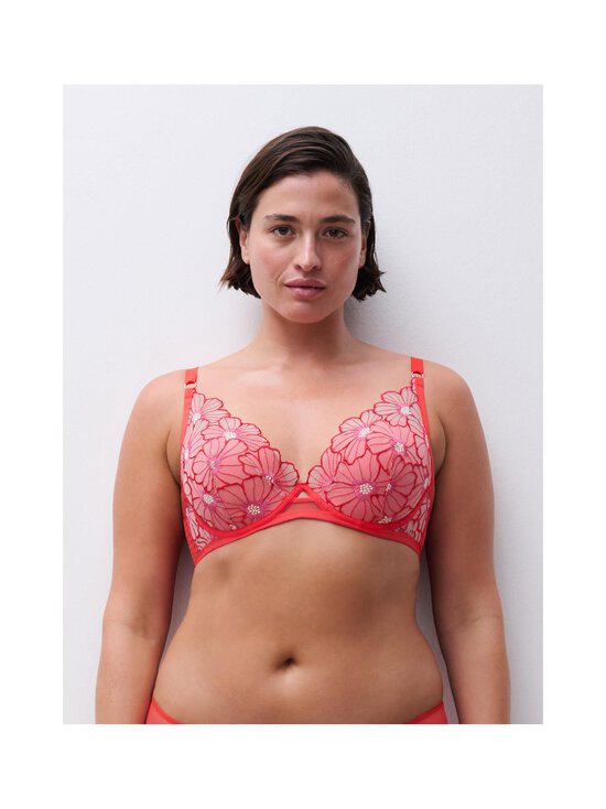 chantelle pulp - Lush Plunge T-krekla krūšturis ar stīpiņām - D07 FLAMBOYANT FLOWER | Stockmann - photo 2