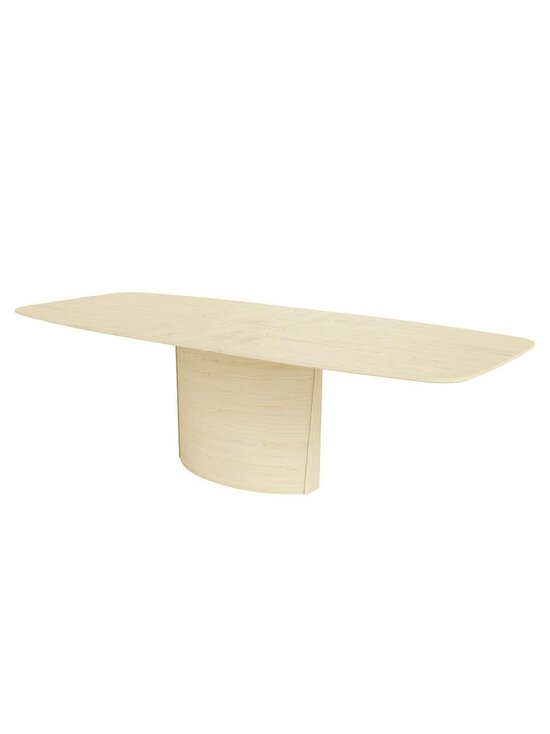 Skovby Möbelfabrik - #117- jatkettava ruokapöytä valkoöljytty tammiviilu 102 x 192 / 252 cm - BEIGE | Stockmann - photo 3