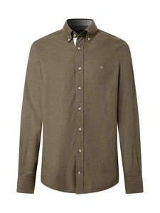 Hackett London - Flannel Multi Trim krekls - 781 GREEN | Stockmann