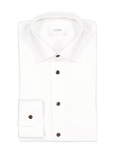 Eton - Slim Fit Signature Twill krekls - 00 WHITE | Stockmann