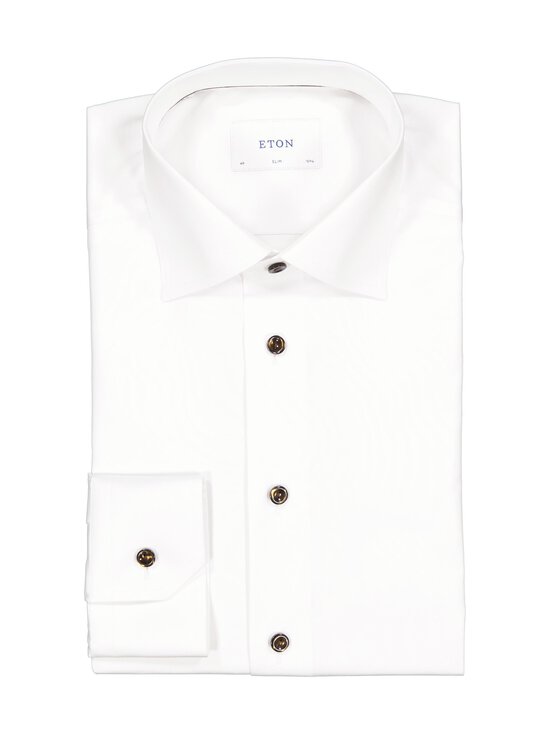 Eton - Slim Fit Signature Twill -kauluspaita - 00 WHITE - photo 1 Eton - Slim Fit Signature Twill -kauluspaita - 00 WHITE | Stockmann - photo 1