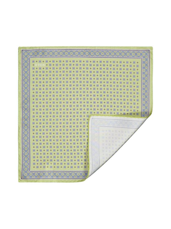 Eton - Medallion Floral Twill -silkkitaskuliina - 44 YELLOW | Stockmann - photo 2
