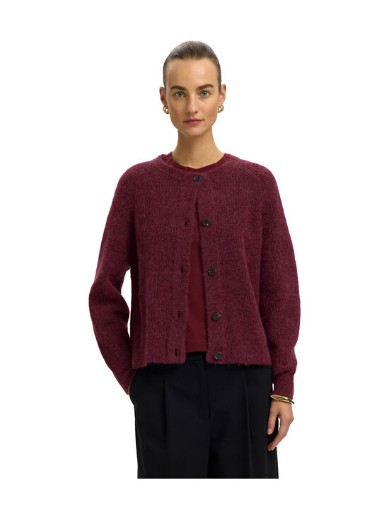 Selected - Kardigan SlwLulu - TAWNY PORT DETAIL:MELANGE | Stockmann - photo 1
