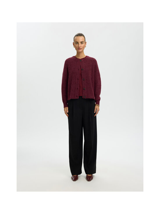 Selected - Kardigan SlwLulu - TAWNY PORT DETAIL:MELANGE | Stockmann - photo 3