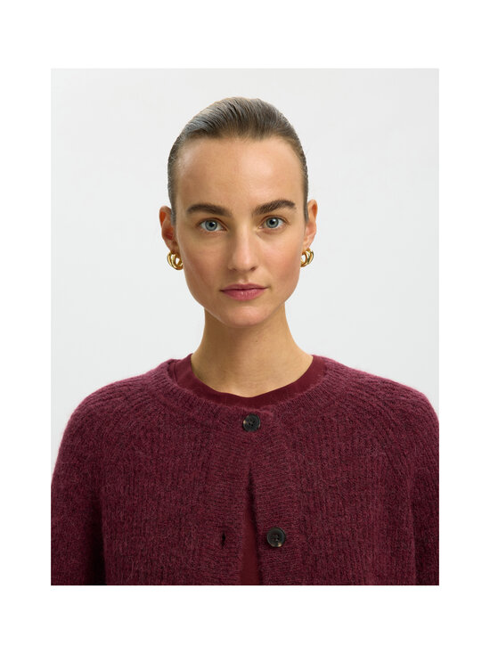 Selected - Kardigan SlwLulu - TAWNY PORT DETAIL:MELANGE | Stockmann - photo 4