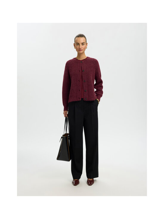 Selected - Kardigan SlwLulu - TAWNY PORT DETAIL:MELANGE | Stockmann - photo 5