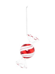 Casa Stockmann - Glass Candy Ziemassvētku rotājums - RED | Stockmann