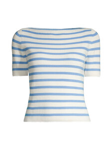 rich & royal - Boat Neck Stripe -neulepusero - 732 SAILOR SKY | Stockmann