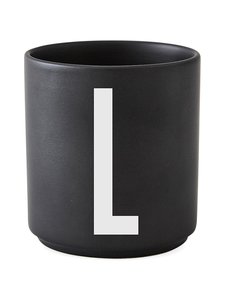 Design Letters - Letter mug, L - MUSTA | Stockmann