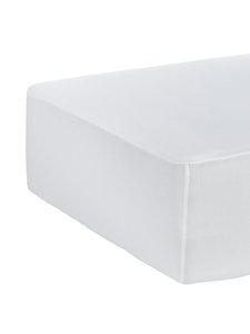 Yves Delorme - Triomphe-satiinilakana, muotoonommeltu - WHITE | Stockmann