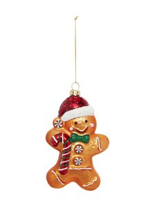 Casa Stockmann - Glass Gingerbread Ziemassvētku rotājums - MULTICO | Stockmann