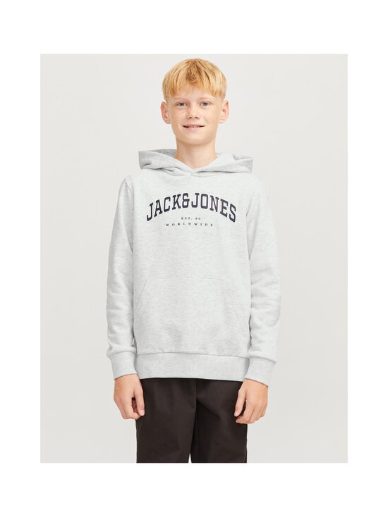 JACK & JONES junior - Varsity džemperis ar kapuci - WHITE MELANGE FIT:LOOSE - photo 4 JACK & JONES junior - Varsity džemperis ar kapuci - WHITE MELANGE FIT:LOOSE | Stockmann - photo 4