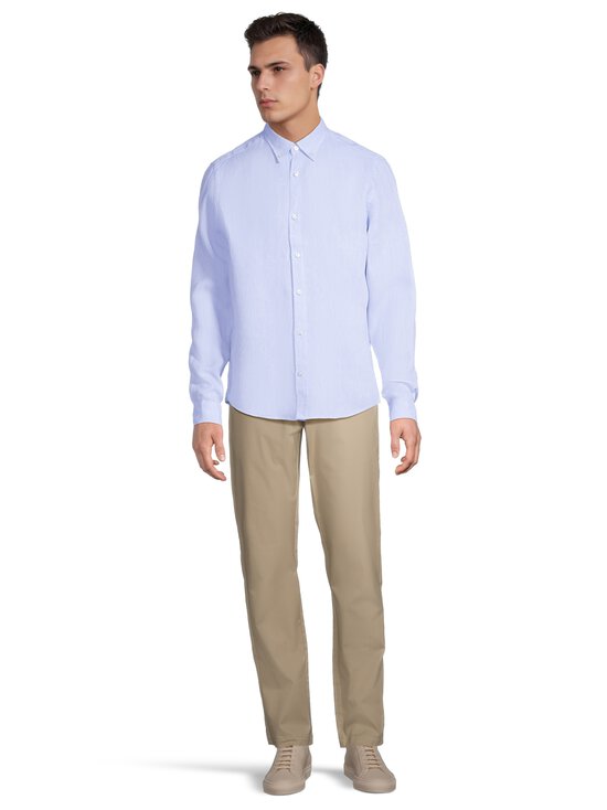 BOSS - Linane triiksärk Liam - 450 LIGHT/PASTEL BLUE | Stockmann - photo 2