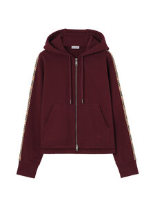 Burberry - Harper Full Zip -huppari - C5335 VINEYARD RED | Stockmann