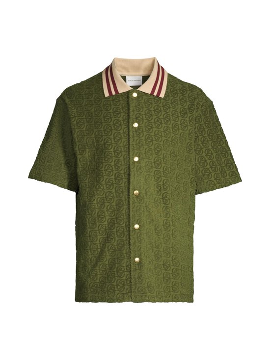 Drôle de Monsieur - La Chemise Monogramme krekls ar īsām piedurknēm - DGN / DARK GREEN - photo 1 Drôle de Monsieur - La Chemise Monogramme krekls ar īsām piedurknēm - DGN / DARK GREEN | Stockmann - photo 1