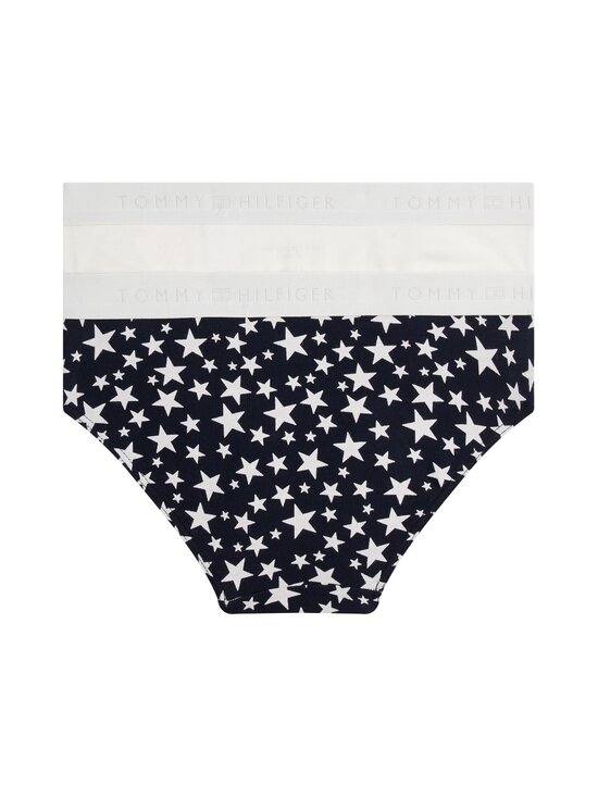Tommy Hilfiger - Bikini-alushousut 2-pack - 0XS STAR AOP / ECRU | Stockmann - photo 2