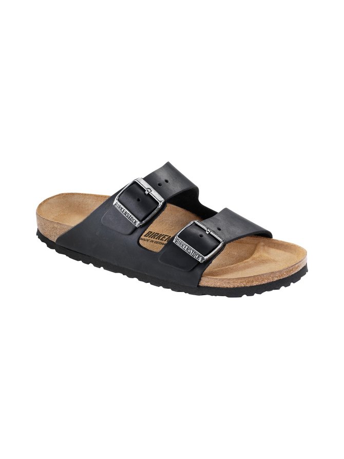 Arizona sandals oiled black