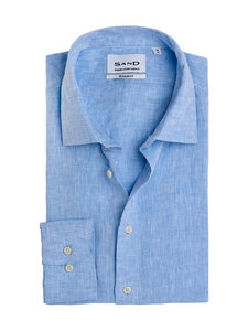 SAND Copenhagen - State Soft Modern fit -kauluspaita - 530 BLUE | Stockmann