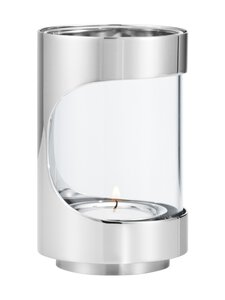 Georg Jensen - Chrome Contours -tuikkukynttilälyhty 12 cm - STAINLESS STEEL Georg Jensen - Chrome Contours -tuikkukynttilälyhty 12 cm - STAINLESS STEEL | Stockmann