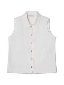 Busnel - Odelia-hihaton paitapusero - WHITE | Stockmann