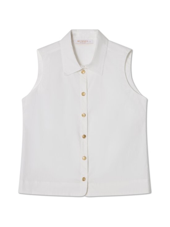 Busnel - Odelia-hihaton paitapusero - WHITE | Stockmann - photo 1