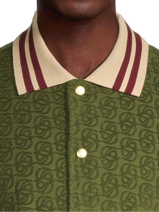 Drôle de Monsieur - La Chemise Monogramme krekls ar īsām piedurknēm - DGN / DARK GREEN - photo 4 Drôle de Monsieur - La Chemise Monogramme krekls ar īsām piedurknēm - DGN / DARK GREEN | Stockmann - photo 4